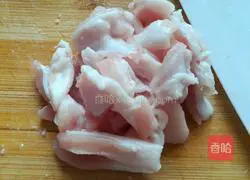 Illustration of how to make fried pork with pepper 1