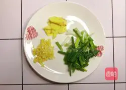 Illustration of how to make fried shrimps with green onions 5