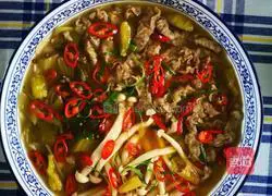 Illustration of how to make fat beef in sour soup 9