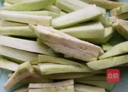 Illustration of how to make sweet and sour eggplant 2