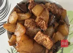 Illustration of braised winter melon 8