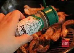 Pepper and salt Illustration of how to make Pipi shrimp 11