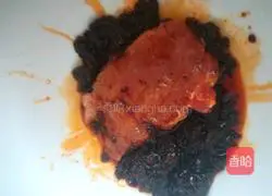 Illustration of how to make steamed pork with rice flour 5