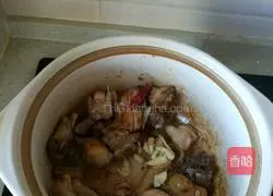 Illustration of how to make braised chicken nuggets 9