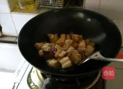 Illustration of how to make braised pork 3