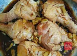 Electricity Illustration of how to make chicken legs and eggs in rice pot 2