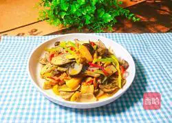  Illustration of how to make fried pork slices with porcini mushrooms 1