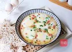 Illustration of how to make steamed eggs for lazy people 8