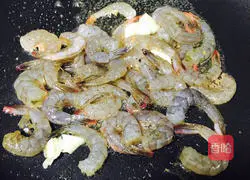 Stir-fried shrimp balls with broccoli Practice illustration 6