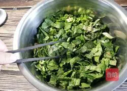 # steamed vegetables# Illustration of how to make steamed spinach 4