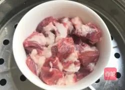 Illustration of dry steamed pork 5