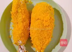 Baby food supplement series real and fake chicken drumsticks and cheese chicken drumsticks recipe 12