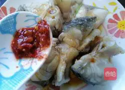 Illustration of how to make steamed grass carp 8