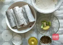 Home-style oil Illustration of how to cook saury segments 1