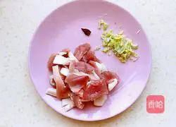 Illustration of how to make fried mushrooms with sliced ​​meat 2
