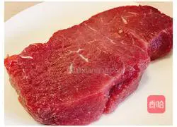 Illustration of how to make shredded beef jerky 1