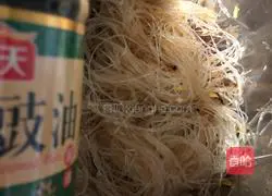 Illustration of how to make minced abalone and steamed vermicelli 3