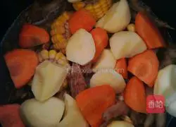 Illustration of how to make braised chicken feet with potatoes and carrots 11