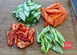 Illustration of how to cook yuba with vegetables and mushrooms 4