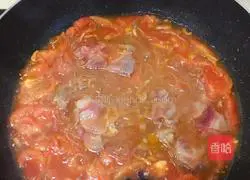 Illustration of how to make fried beef and tomato vermicelli 8