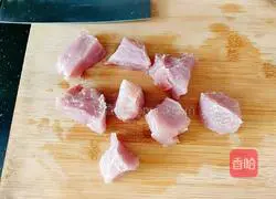 Illustration of how to make steamed minced meat with broccoli 9