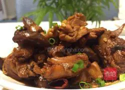 Illustration of how to make mushroom and chicken nuggets 17