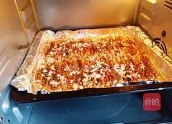 Illustration of grilled enoki mushrooms 5