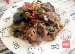 Illustration of how to make stir-fried haggis 6