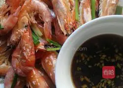 Illustration of how to make steamed grass shrimp 4