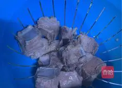 Illustration of Braised Pork Ribs and Potatoes 2