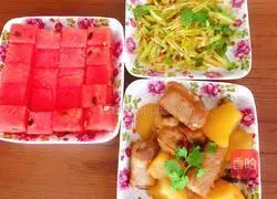 Illustration of Homemade Pork Ribs Stewed with Potatoes 16