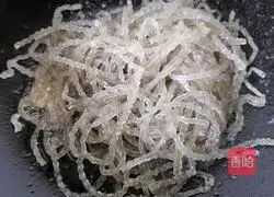 Illustration of how to make fried meat with vermicelli 8