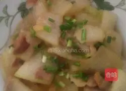 Illustration of how to cook winter melon with meat 6