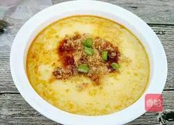 Illustration of how to make meat floss and egg custard 11