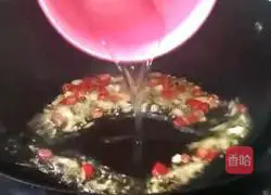 Illustration of how to make mushroom and tofu 2