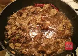 tomato Illustration of how to make beef brisket 6