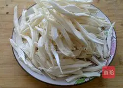 How to make stir-fried king oyster mushrooms Illustration 1