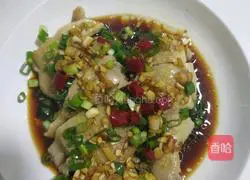 Illustration of the second way to eat a chicken (scallion chicken) 7