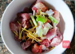 Illustration of steamed pork ribs 2