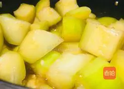 Illustration of how to make fresh shrimps and stewed zucchini 14