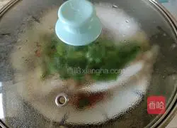 Illustration of how to make steamed fat fish head (no oil and no salt) 9