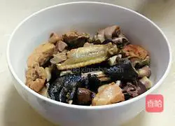 Illustration of how to make braised chicken with mushrooms 6