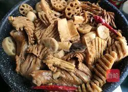 Illustration of braised cooking 3