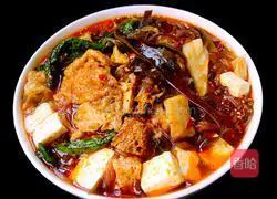 Illustration of how to make red oil spicy hotpot 13