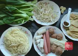 Homestyle Malatang Illustration of how to do it 1