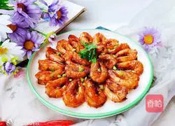 Illustration of braised prawns in oil 15