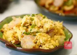 Illustration of how to make shrimp and eggs 9