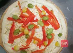 Illustration of how to make shrimp pizza 5