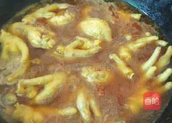 Illustration of salt-baked chicken feet 11