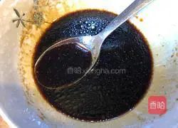 Illustration of how to make drunken pork ribs 4